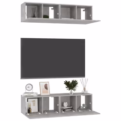 VidaXL 3079060 Support TV et centre de divertissement