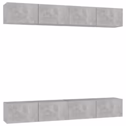 VidaXL 3079061, Gris, Bois, Bois, 1000 mm, 300 mm, 300 mm