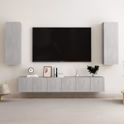 VidaXL 3079063 Support TV et centre de divertissement