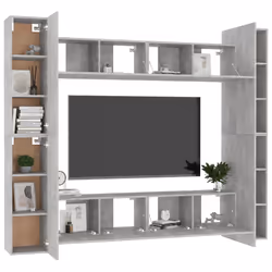 VidaXL 3079070 Support TV et centre de divertissement