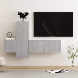 VidaXL 3079074 Support TV et centre de divertissement