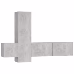 VidaXL 3079075, Gris, Bois, Bois, 800 mm, 300 mm, 300 mm