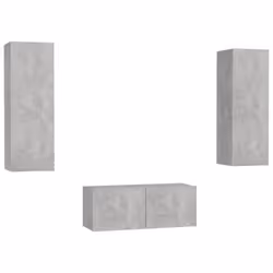 VidaXL 3079078, Gris, Bois, Bois, 800 mm, 300 mm, 300 mm