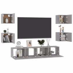 VidaXL 3079082 Support TV et centre de divertissement