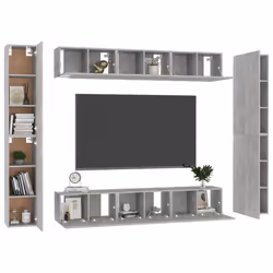 VidaXL 3079085 Support TV et centre de divertissement