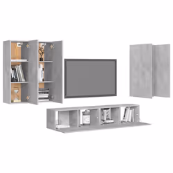 VidaXL 3079100 Support TV et centre de divertissement