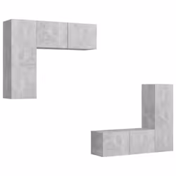 VidaXL 3079109, Gris, Bois, Bois, 800 mm, 300 mm, 900 mm