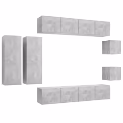 VidaXL 3079125, Gris, Bois, Bois, 800 mm, 1 pièce(s)