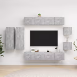 VidaXL 3079125 Support TV et centre de divertissement