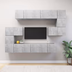 VidaXL 3079144 Support TV et centre de divertissement