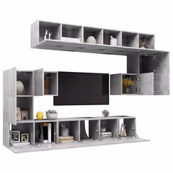 VidaXL 3079144 Support TV et centre de divertissement