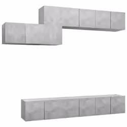 VidaXL 3079149, Gris, Bois, Bois, 600 mm, 7 pièce(s)