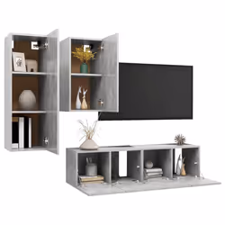 VidaXL 3079151 Support TV et centre de divertissement
