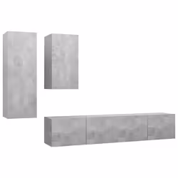 VidaXL 3079152, Gris, Bois, Bois, 800 mm, 300 mm, 300 mm
