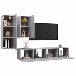 VidaXL 3079152 Support TV et centre de divertissement