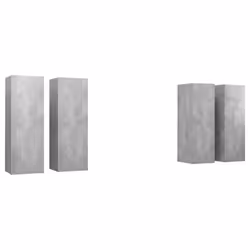 VidaXL 3079161, Gris, Bois, Bois, 305 mm, 300 mm, 900 mm