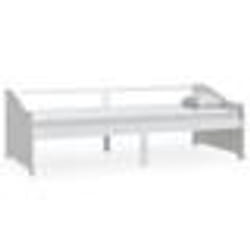 vidaXL Lit de repos 3 places sans matelas Blanc 90x200 cm - 90 x 200 cm