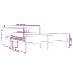 VidaXL 322179 sommier - Vue supplémentaire 7