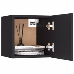 VidaXL 3079709 Table de nuit et table de chevet Noir