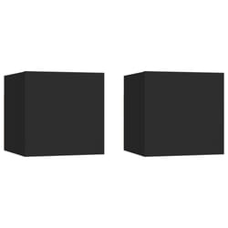 VidaXL 3079710 Table de nuit et table de chevet Noir