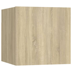 VidaXL 3079716 Table de nuit et table de chevet Chêne