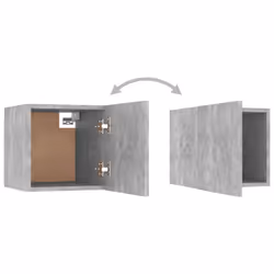 VidaXL 3079718 Table de nuit et table de chevet Couleur du béton - Vue supplémentaire 7