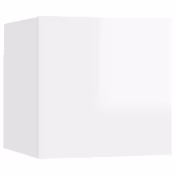 VidaXL 3079725, Blanc, Panneau aggloméré, 305 mm, 300 mm, 300 mm, 2 pièce(s)