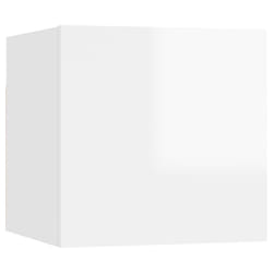 VidaXL 3079725 Table de nuit et table de chevet Blanc