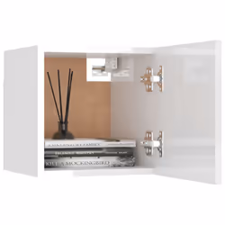 VidaXL 3079725 Table de nuit et table de chevet Blanc