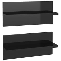 VidaXL 807311 étagères Bois Noir