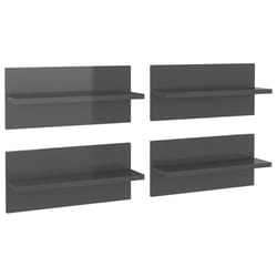VidaXL 807314 étagères Bois Gris