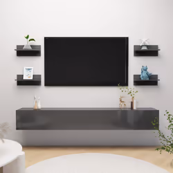 VidaXL 807314 étagères Bois Gris
