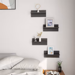 VidaXL 807314 étagères Bois Gris