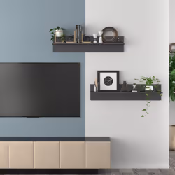 VidaXL 807349 étagères Bois Gris - Vue supplémentaire 8