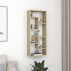 Vidaxl - tagère murale Chêne sonoma 36x16x90 cm Bois d'ingénierie