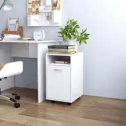 Ajoutez une touche de charme moderne à votre intérieur avec cette armoire latérale tendance et pratique. Cette armoire sur pi ...