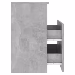 VidaXL 803281 Table de nuit et table de chevet Couleur du béton - Vue supplémentaire 8