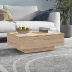 Vidaxl - Table basse chêne sonoma 90x60x31 cm bois d'ingénierie