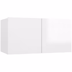 Ce meuble TV suspendu au design épuré et moderne est le point de mire de votre salon. Le meuble Hifi est fixé au mur, ce qui ...