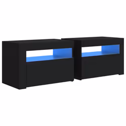 VidaXL 3080735, Noir, Bois, 600 mm, 350 mm, 400 mm, 1 pièce(s)