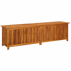 Description générale Cette boîte de rangement de jardin en bois est un choix idéal pour un rangement extérieur à la fois attr ...