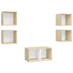 VidaXL 3079606 Support TV et centre de divertissement