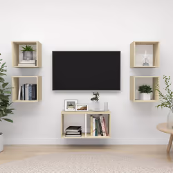 VidaXL 3079606 Support TV et centre de divertissement