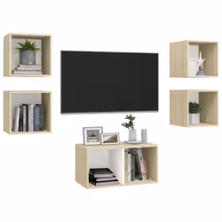 VidaXL 3079606 Support TV et centre de divertissement