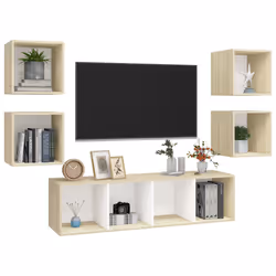 VidaXL 3079624 Support TV et centre de divertissement