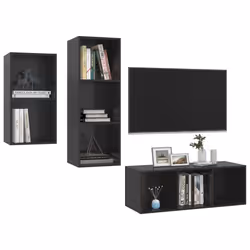 VidaXL 3079734 Support TV et centre de divertissement