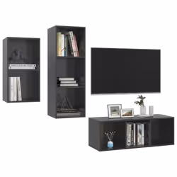 VidaXL 3079735 Support TV et centre de divertissement