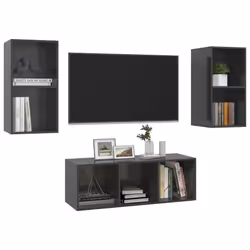 VidaXL 3079744 Support TV et centre de divertissement