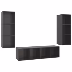 VidaXL 3079753, Gris, Bois, Bois, 1 pièce(s)