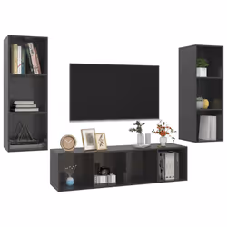 VidaXL 3079753 Support TV et centre de divertissement